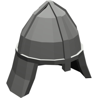 Lego helma, tmavě šedá (384427, 4163364)